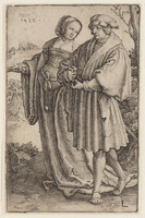 KG 01908
          <br/>
          Wandelend paar
          <br/>
          <em>Leyden, Lucas van (1494-1533)</em>